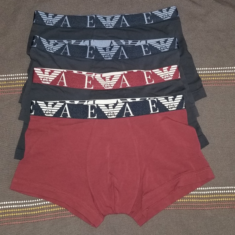 Emporio Armani Men's Bold Monogram Trunks .